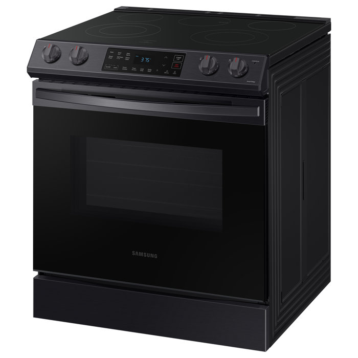 Samsung 30" 6.3 cu. ft. Smart SlideIn Electric Range & Reviews Wayfair